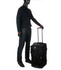 Дорожня сумка на колесах Airtex 610 середня M чорна картинка, зображення, фото