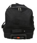 Дорожня сумка на колесах Airtex 610 Maxi чорна картинка, зображення, фото