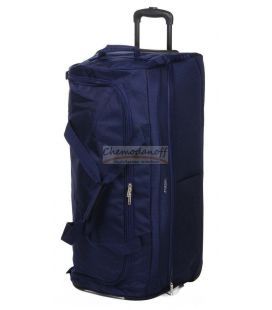 Дорожная сумка на колесах Airtex 822 большая L синяя фото, картинка, изображение