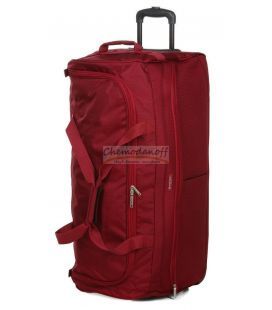 Дорожня сумка на колесах Airtex 822 велика L червона картинка, зображення, фото