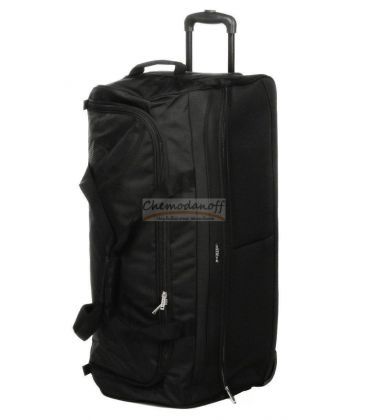 Дорожная сумка на колесах Airtex 822 Maxi черная картинка, изображение, фото
