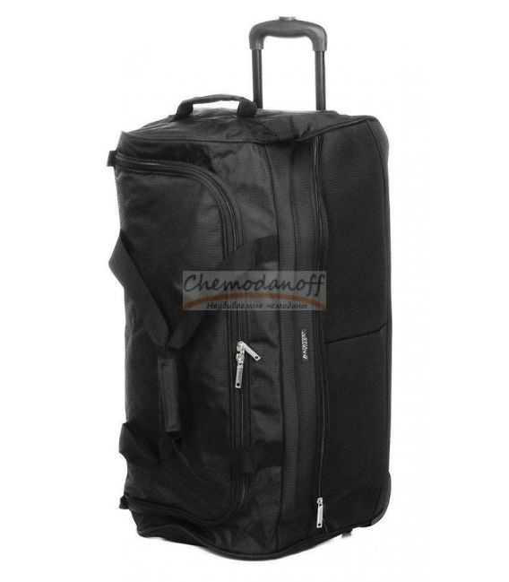 Дорожня сумка на колесах Airtex 822 Midi чорна картинка, зображення, фото