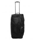 Дорожная сумка на колесах Airtex 822 средняя M черная фото, картинка, изображение