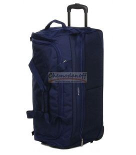 Дорожня сумка на колесах Airtex 822 середня M синя картинка, зображення, фото