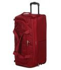 Дорожная сумка на колесах Airtex 822 средняя M красная фото, картинка, изображение
