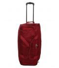 Дорожная сумка на колесах Airtex 822 средняя M красная фото, картинка, изображение