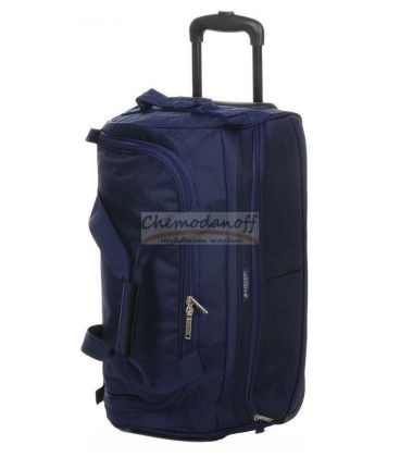 Дорожня сумка на колесах Airtex 822 Mini синя картинка, зображення, фото