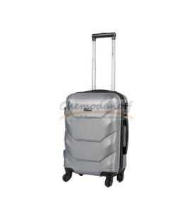 Чемодан Wings 147 маленький S серебряный фото, картинка, изображение