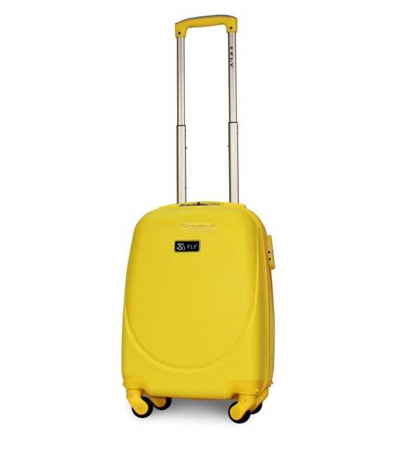 Чемодан Fly 310 Extra Mini желтый фото, картинка, изображение