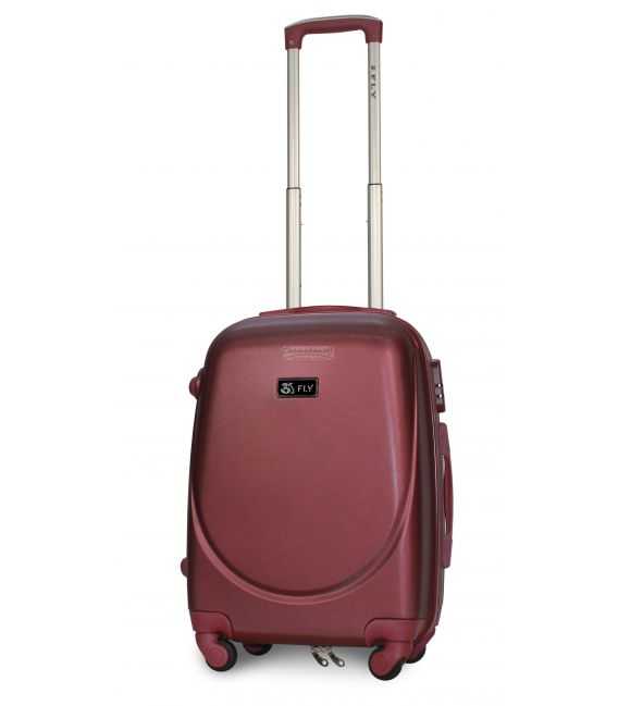 Чемодан Fly 310 маленький S бордовый фото, картинка, изображение
