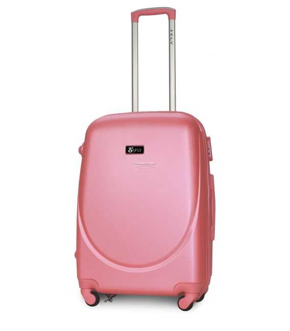 Валіза Fly 310 середня M рожева картинка, зображення, фото