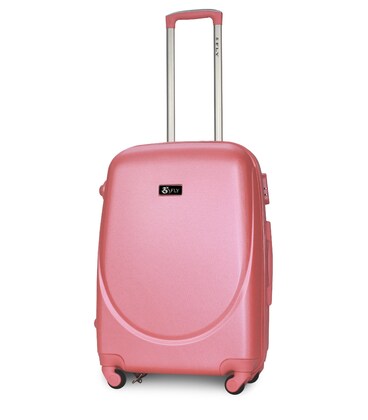 Чемодан Fly 310 средний M розовый фото, картинка, изображение