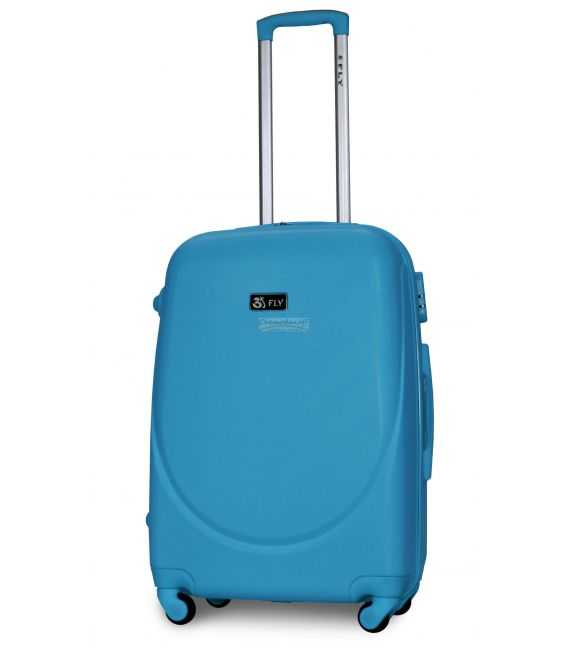 Чемодан Fly 310 Maxi голубой фото, картинка, изображение