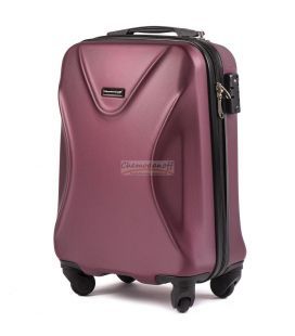 Чемодан Wings 518 маленький S бордовый фото, картинка, изображение