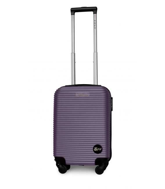 Чемодан Fly 91240 мини XS серо-фиолетовый фото, картинка, изображение