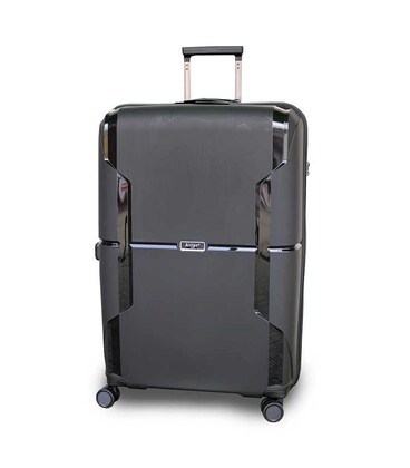 Чемодан Airtex 245 средний M черный фото, картинка, изображение