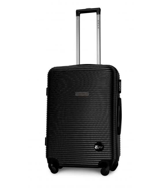 Валіза Fly 91240 середня M чорна - картинка, зображення, фото валізи