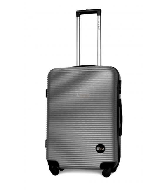 Валіза Fly 91240 Midi срібна картинка, зображення, фото
