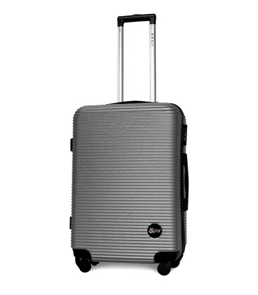 Валіза Fly 91240 середня M срібна картинка, зображення, фото