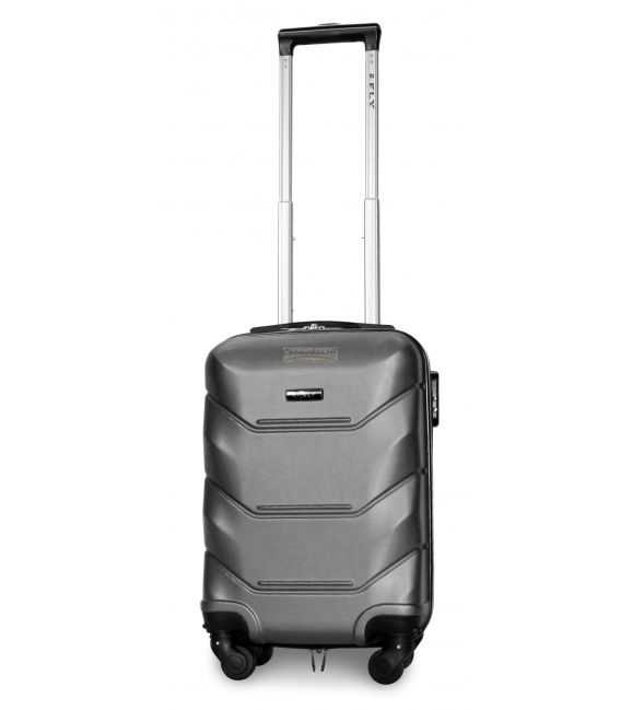 Чемодан Fly 147 Extra Mini серебряный фото, картинка, изображение