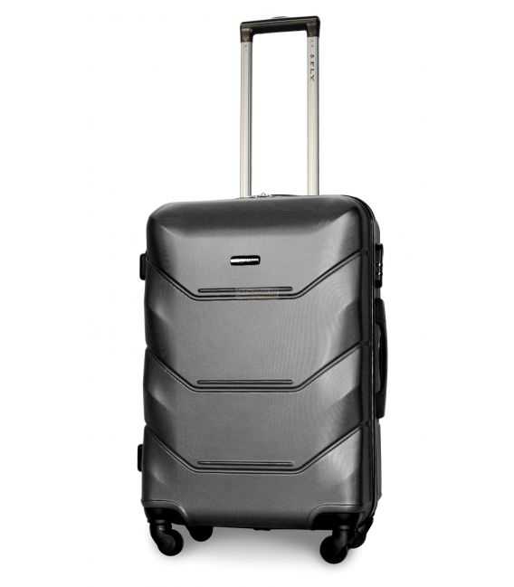 Валіза Fly 147 середня M темно-сіра картинка, зображення, фото