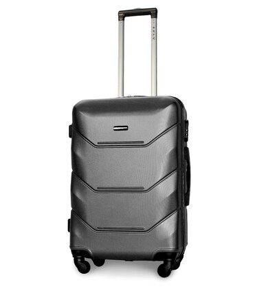 Валіза Fly 147 середня M темно-сіра картинка, зображення, фото
