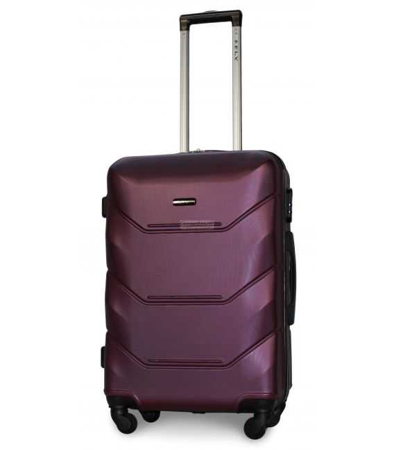 Валіза Fly 147 велика L темно-фіолетова картинка, зображення, фото