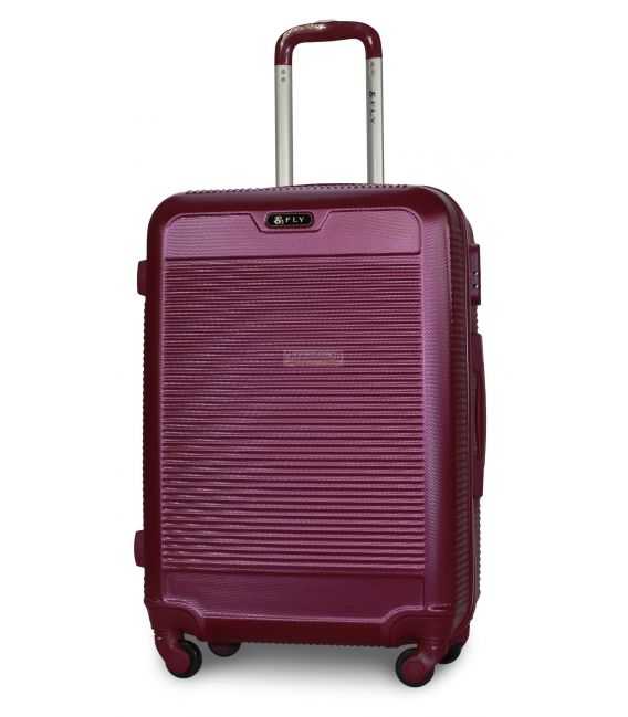 Валіза Fly 1093 середня M темно-фіолетова картинка, зображення, фото