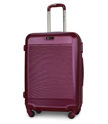 Валіза Fly 1093 середня M темно-фіолетова картинка, зображення, фото