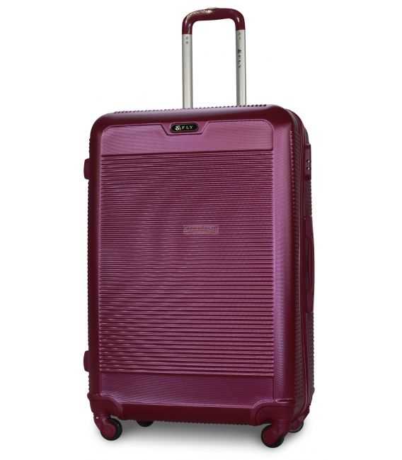 Валіза Fly 1093 велика L темно-фіолетова картинка, зображення, фото