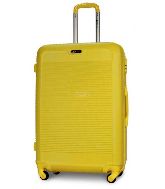 Валіза Fly 1093 велика L жовта - картинка, зображення, фото валізи