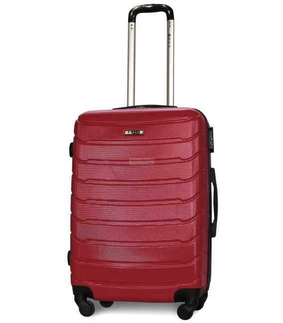 Чемодан Fly 1107 Midi бордовый фото, картинка, изображение
