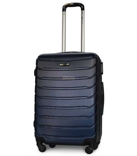 Валіза Fly 1107 Midi темно-синя картинка, зображення, фото