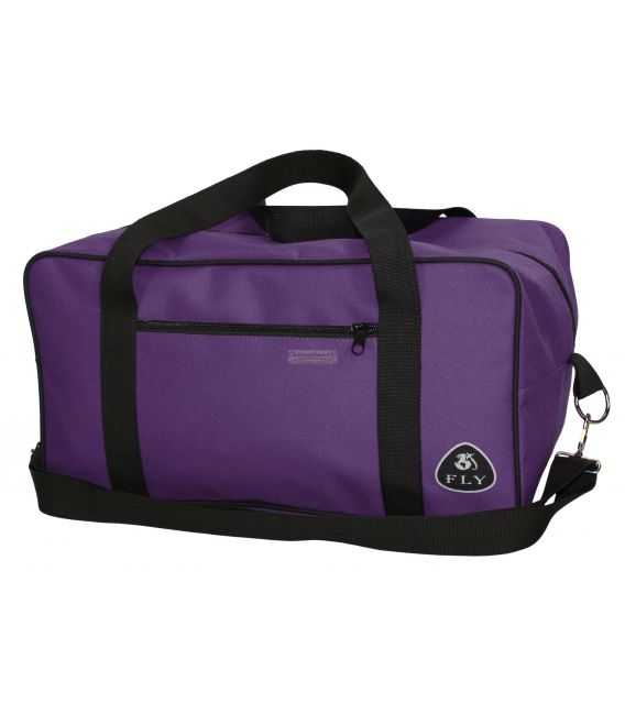 Сумка дорожня Fly 0233 фіолетова картинка, зображення, фото