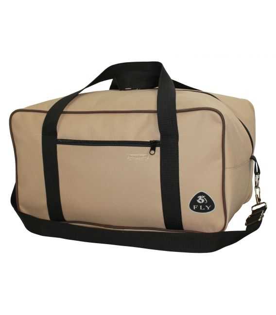 Сумка дорожная Fly 0233 бежевая фото, картинка, изображение