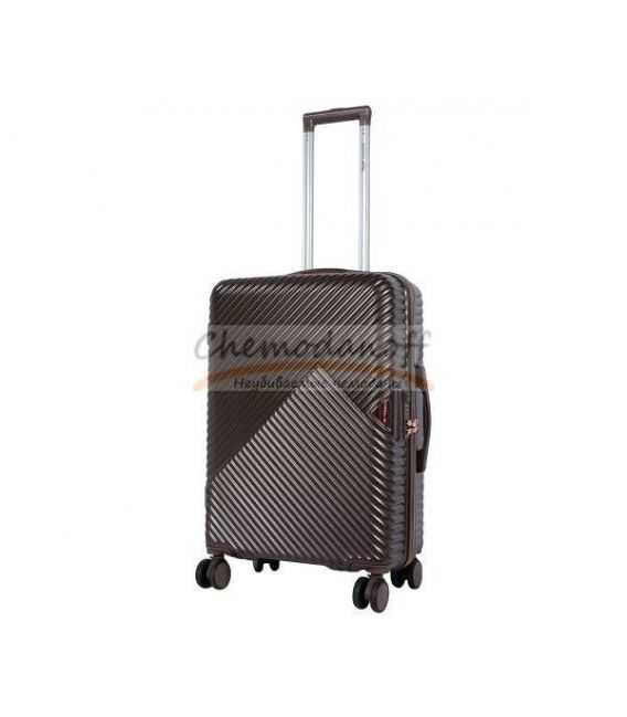 Чемодан Wings Dove WN01 средний M коричневый фото, картинка, изображение