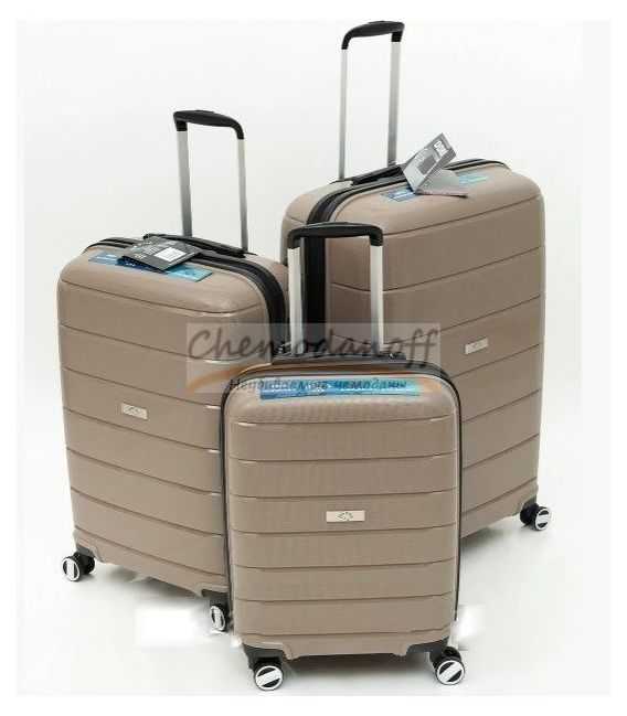 Набор Чемоданов Airtex 232 3 в 1 шампань фото, картинка, изображение