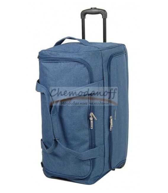 Дорожня сумка на колесах Airtex 823 M синя картинка, зображення, фото