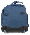 Дорожня сумка на колесах Airtex 823 M синя картинка, зображення, фото