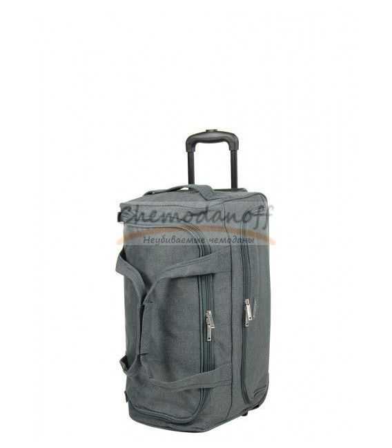 Дорожня сумка на колесах Airtex 823 S сіра картинка, зображення, фото