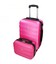 Валіза+кейс Airtex 531 Worldline маленька S рожева - картинка, зображення, фото валізи