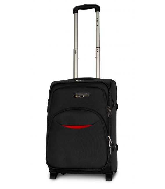 Чемодан Fly 1708 Mini черный 2 колесный фото, картинка, изображение