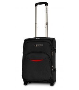 Чемодан Fly 1708 маленький S черный 2 колесный фото, картинка, изображение