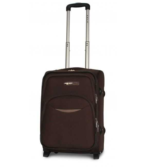 Валіза Fly 1708 маленька S коричнева 2 колесна картинка, зображення, фото