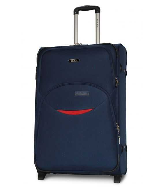 Валіза Fly 1708 Maxi синя 2 колесна картинка, зображення, фото