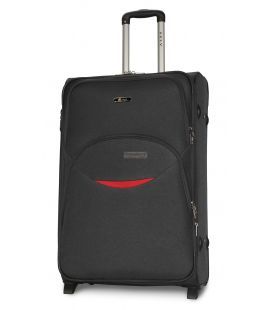 Чемодан Fly 1708 большой L серый 2 колесный фото, картинка, изображение