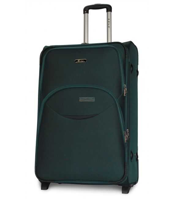 Чемодан Fly 1708 большой L зеленый 2 колесный фото, картинка, изображение