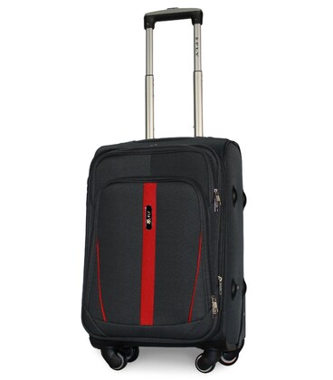 Чемодан Fly 1706 маленький S серый 4 колесный фото, картинка, изображение