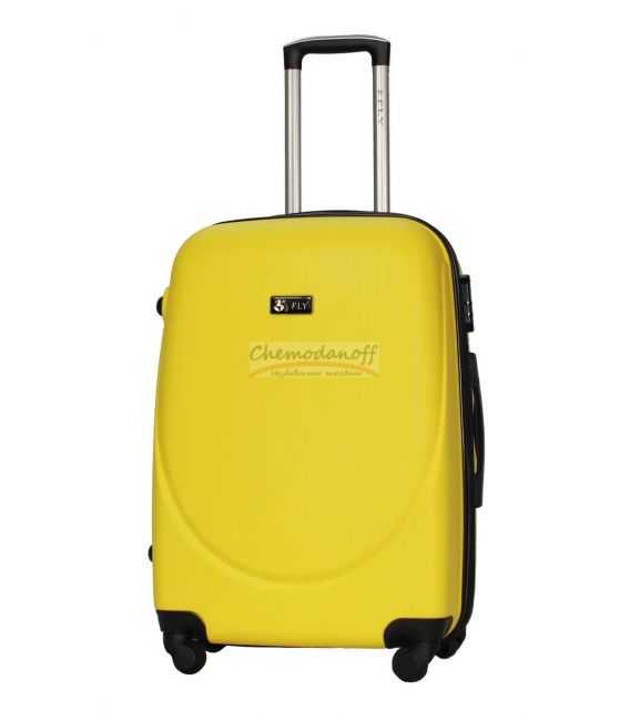 Валіза Fly B310 середня M жовта картинка, зображення, фото