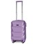 Чемодан Fly K147 мини XS серебристо-фиолетовый фото, картинка, изображение